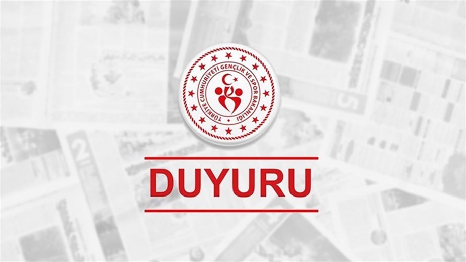 SPOR KULÜPLERİMİZE ÖNEMLE DUYURULUR