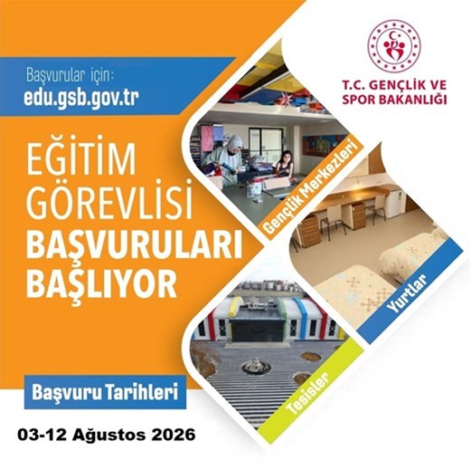 Eğiitm Görevlisi Başvuruları Başlıyor